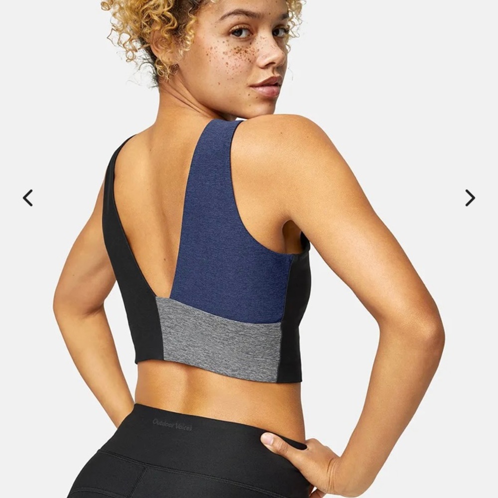 V-Back Crop Top